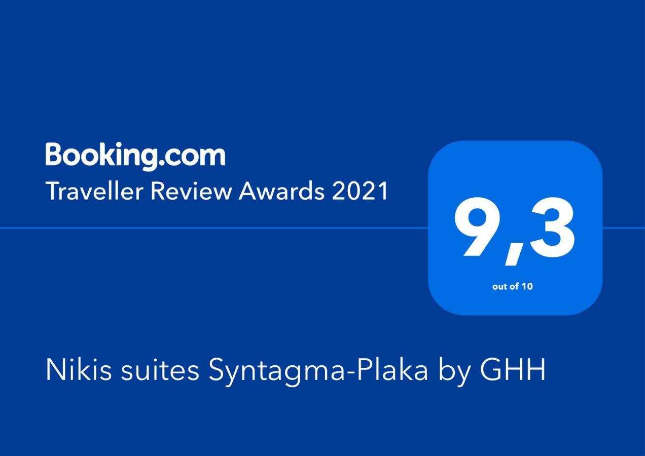 Nikis Suites Syntagma-Plaka By Ghh Atenas Exterior foto